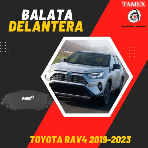 Balata Delantera Toyota Rava4 2019