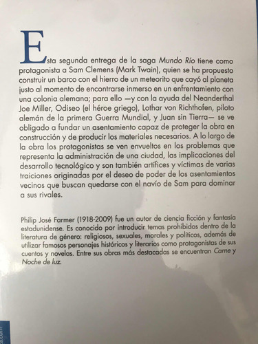 El Barco Fabuloso: El Barco Fabuloso, De Philip Jose Farmer. Editorial Fondo De Cultura Económica, Tapa Blanda En Español, 2021
