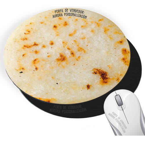 Pad Mouse Comida Realista Arepa