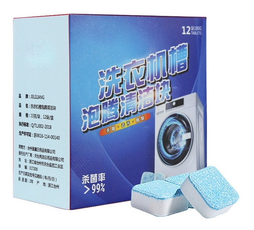 20 Piezas Máquina De Lavar Roupa Limpeza Tableta Efervescent 