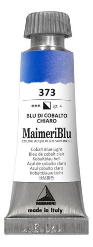 Aquarela Maimeri Blu Tubo Gr.4 373 Cobalt Blue Light 12ml