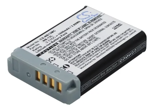 comprar Bateria Para Canon Nb-13l Powershot G7x G5x G9x Sx720 Sx620