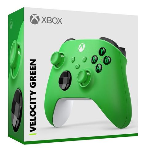 Imagen 1 de 6 de Control Inalámbrico Xbox Series X|s, Xbox One Velocity Green