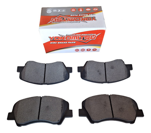 Kit Balatas Delanteras Para Dodge Attitude Gls 1.6l 2012