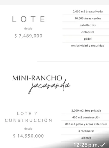 Venta Lotes Para Mini Fincas O Mini Rancho