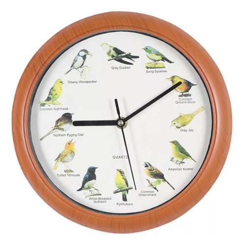 Reloj De Pájaros Con Sonido, Reloj De Pájaros, Reloj