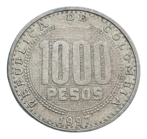 Colombia Moneda 1000 Pesos 1997