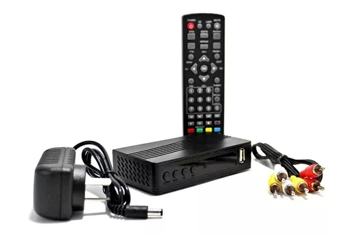 Decodificador TDT HD Usb +Control +HDMI +RCA Digital Sintonizador