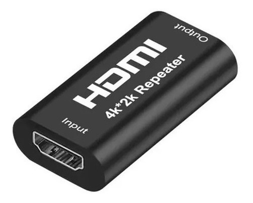 Emenda Hdmi Femea Amplificador Sinal Booster 4k 2k 