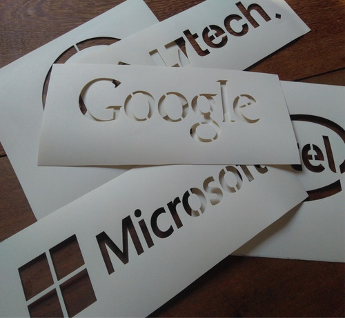 Stencil Estencil Molde Vasado Letra Vazada Logo Nomes