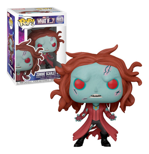 Funko Pop Zombie Scarlet Witch 943 Marvel What If?