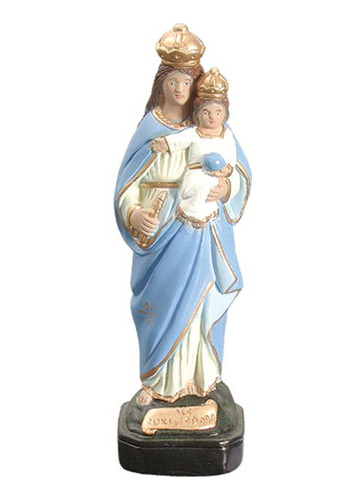 Figura Imagen Virgen Nuestra Señora Auxiliadora 20cm