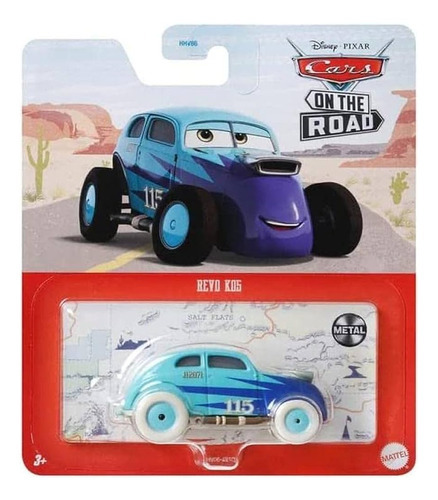 Disney Cars On The Road - Revo Kos - Metal - Marca Mattel