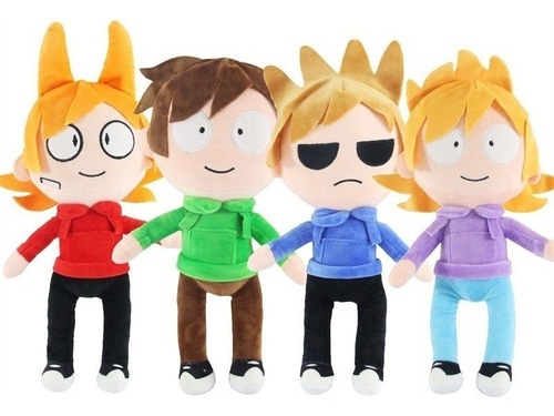 4 Piezas Eddsworld Edd Matt Muñeco De Felpa Para Niños