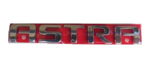 Emblema Letreiro Cromado Astra 5mm 22mm 132mm Astra 2019