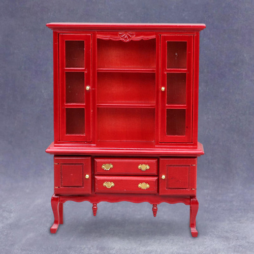 Nova Gabinete En Miniatura Para Casa De Muñecas, Modelo De