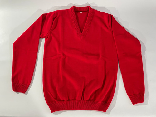 Sweater Pullover Escote V Colegio Escuela 21 Unidades