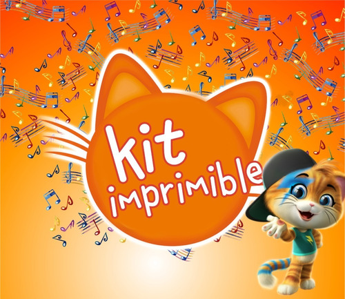 44 Cats  Kit Imprimible Personalizado