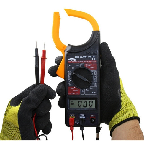 Imagen 5 de 8 de Pinza Amperometrica Digital Dt-266 Multimetro Tester