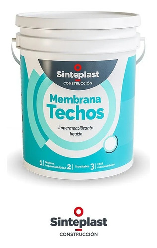 Membrana En Pasta Sinteplast 5kg Elástica/transitable