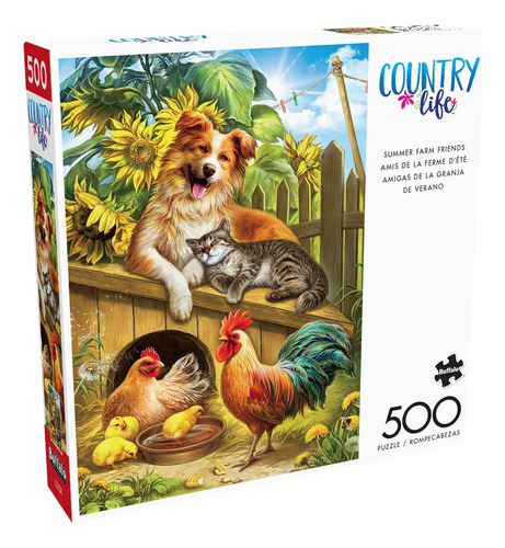 Rompecabezas Buffalo Games Nadia Strelkina Summer Farm 500p