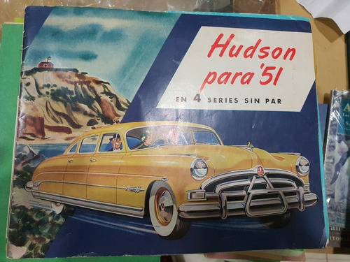 Antiguo Catalogo Original Hudson Para 1951