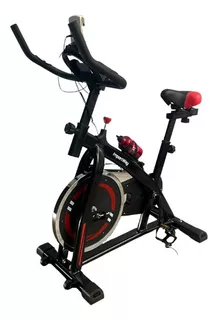 Bicicleta Ergométrica Spinning 13kg Vermelha Com Ajuste Cor Vermelho