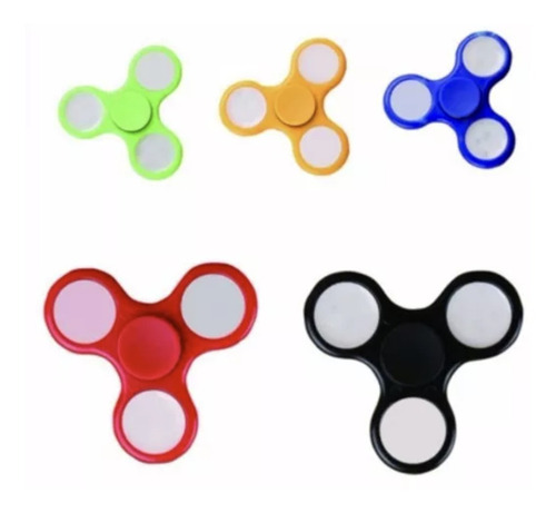 Spinner Luz Luces Led Fidget Spinner Por Mayor Y Menor