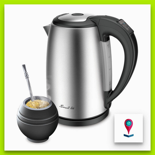 Imagen 4 de 5 de Smart-tek Sd2035 Pava Electrica En Acero 1,7l 1850w Filtro