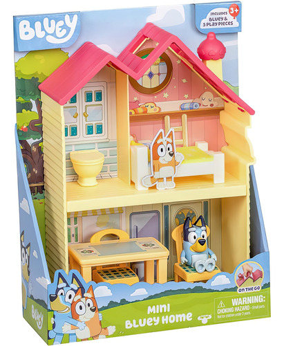 Mini Bluey Home, Mini Casa De Bluey