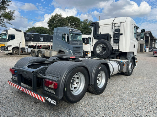 Caminhão Scania R 440 6x2 Truck 2018 Branco R 450 R450 R440