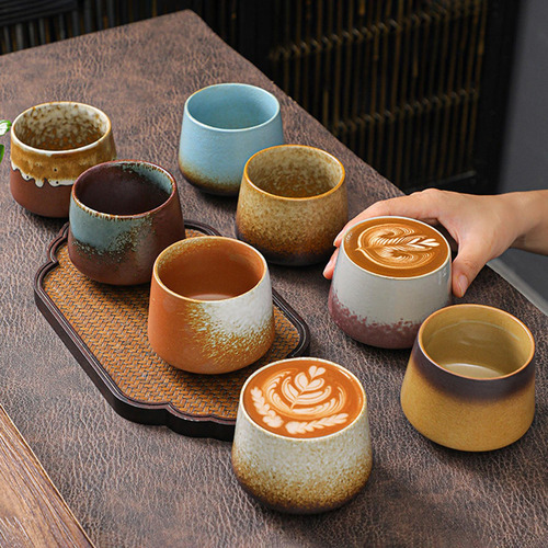 Taza De Té De Cerámica De 200ml, Taza De Café Estilo A