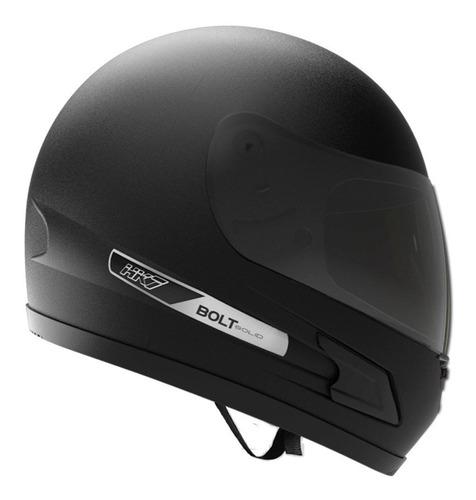 Imagen 5 de 7 de Casco Moto Vertigo Hk7solid Bolt Visor Oscuro. Tienda Oficia