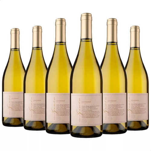 Vino Familia Gascon Chardonnay Blanco 750ml X6