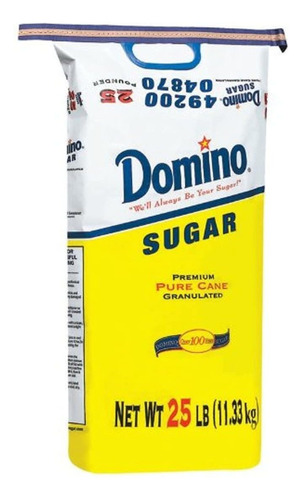 Domino Azúcar Granulada, 11kg Aprox Por Bolsa