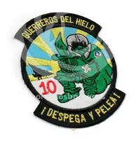 Comprar Bordado 10 X Brigada Aérea Guerreros Del Hielo  Fuerza Aerea