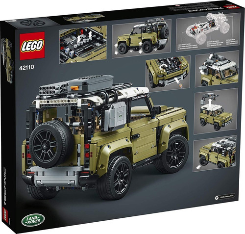 Lego Technic - Land Rover Defender - 42110 Quantidade De Peças 2573