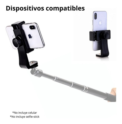 Soporte Universal Giratorio Ptripié Celular Smartphone 1/4