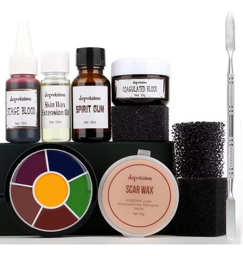 Depvision Sfx Kit De Maquillaje - Cera Para Cicatrices Con E