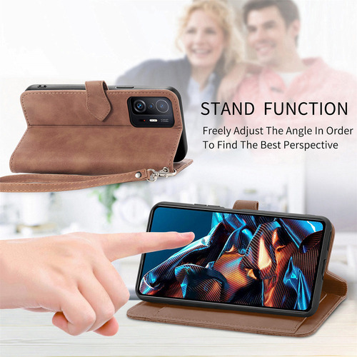 Funda Bandolera Con Ranura For Tarjetas Con Cremallera Para