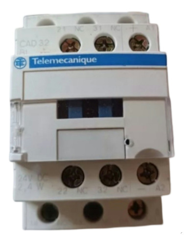 Contator Auxiliar Bobina 24vdc2nc/3no Cad32 Bl Telemecanique
