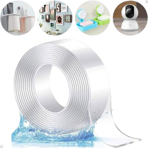Fita Dupla Face Adesiva Nano Tape Super Extra Forte Lavavel