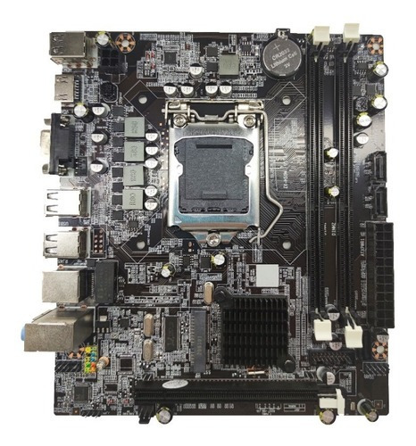 Placa Mãe Lga 1156  H55 1º Geração Ddr3 