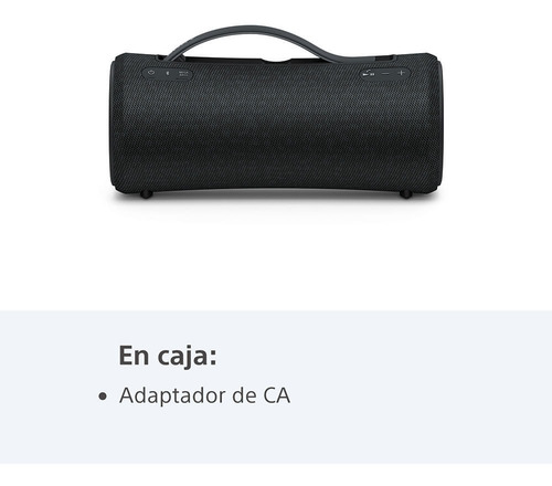 Parlante Sony Serie X SRS-XG300 SRS-XG300 portátil con bluetooth waterproof negra 110V/220V