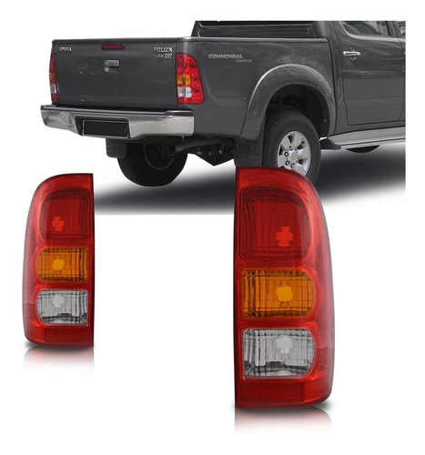 Lanterna Traseira Hilux 05 06 07 08 09 10 Pick-up Srv Sr