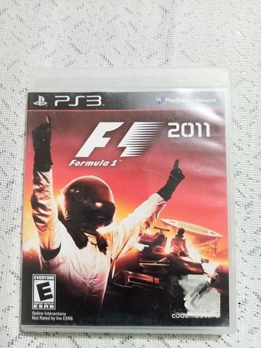 F1 Fórmula 1 2011 Para Ps2 Fisico 