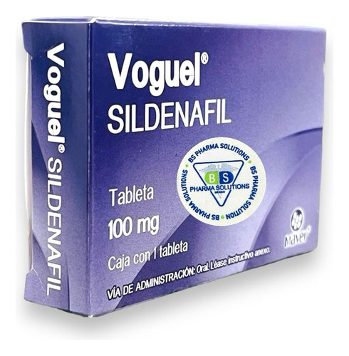 Voguel Sildenafil 100 Mg C/1 Tabs Maver