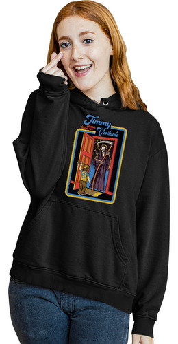 Sudadera Unisex Halloween Estampado Vintage La Muerte