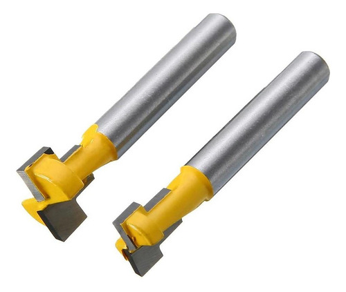Broca De Ranura Magideal T-slot Router Para 3/8 '' Y 1/2 ''