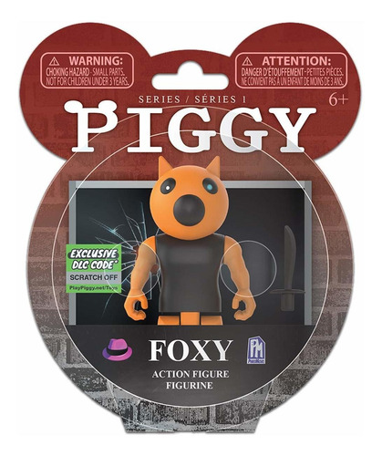Piggy Figura De Accin  Foxy Articulado Figura De Accin Artic